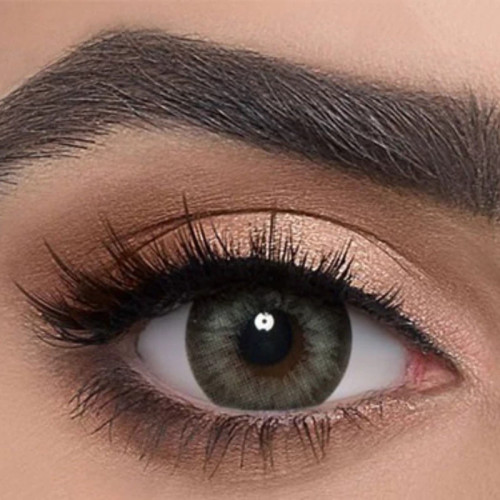 لنز فصلی دهب صابرین گری گرین Sabrin Gray Green (رنگ طوسی سبز تیره دوردار)